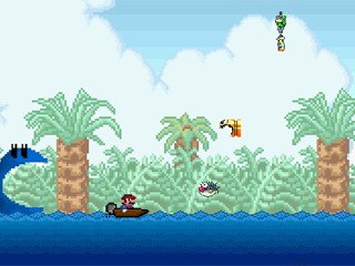 Mario Super Boat